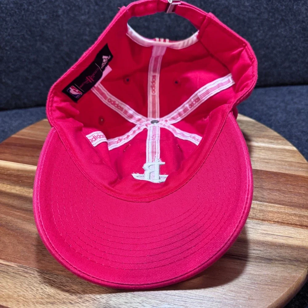 Adidas Houston Rockets NBA‎ Dad Hat Red Adjustable Strapback Baseball Cap OSFA